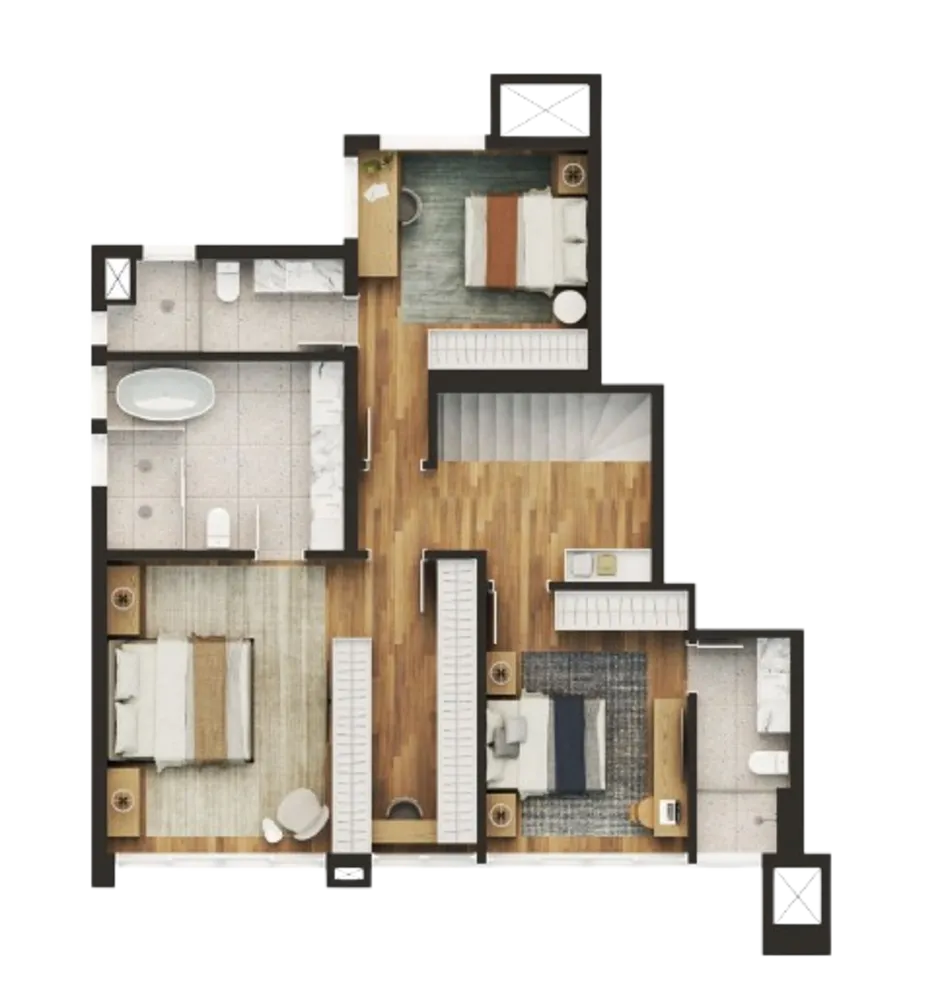 Apartamento, 3 quartos, 156 m² - Foto 12