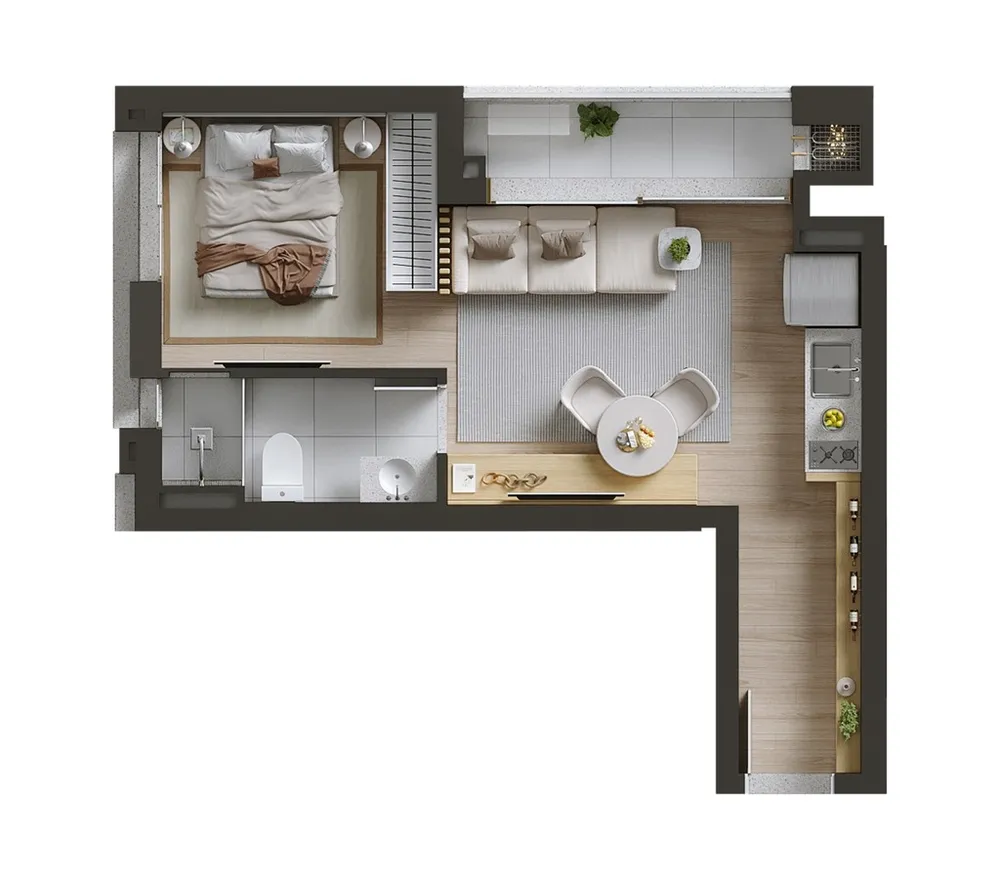 Apartamento, 1 quarto, 107 m² - Foto 15