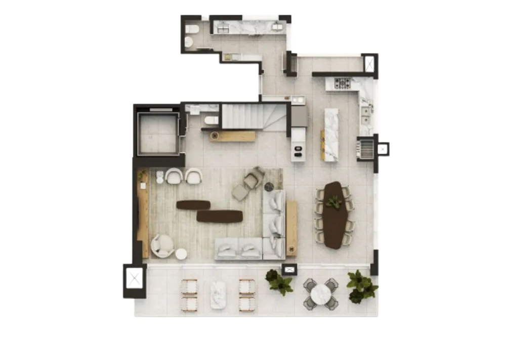 Apartamento, 3 quartos, 214 m² - Foto 14