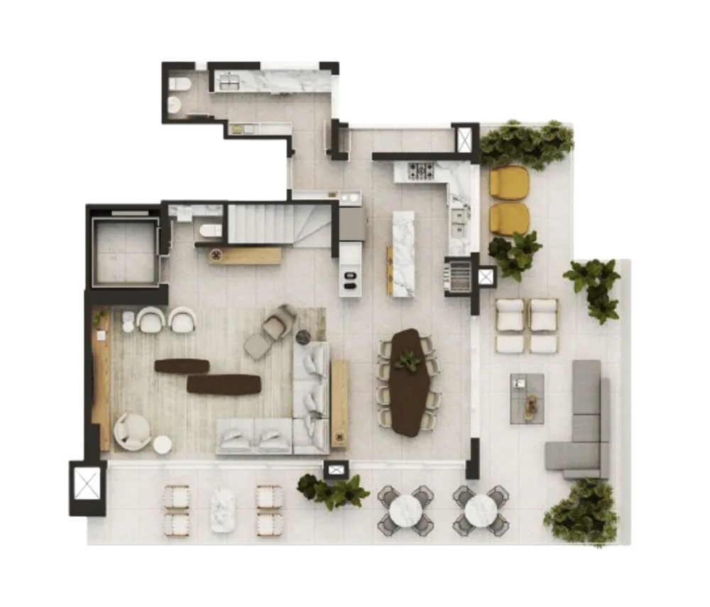Apartamento, 3 quartos, 214 m² - Foto 13