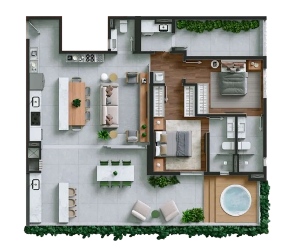 Apartamento, 2 quartos, 125 m² - Foto 14