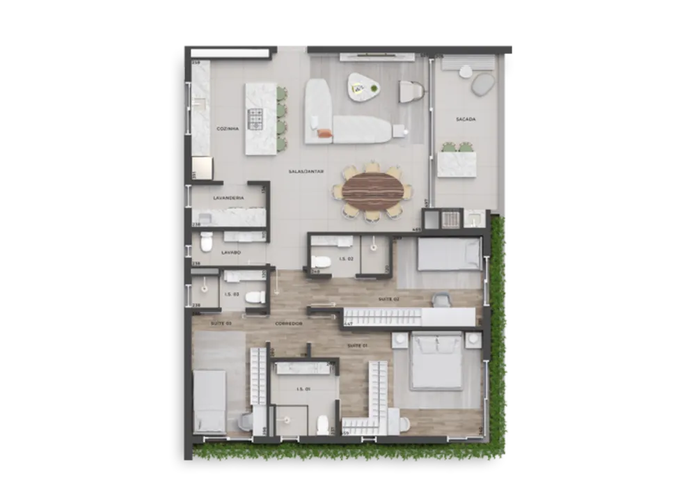 Apartamento, 3 quartos, 168 m² - Foto 9