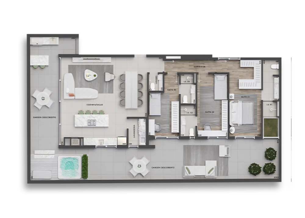 Apartamento, 3 quartos, 168 m² - Foto 10