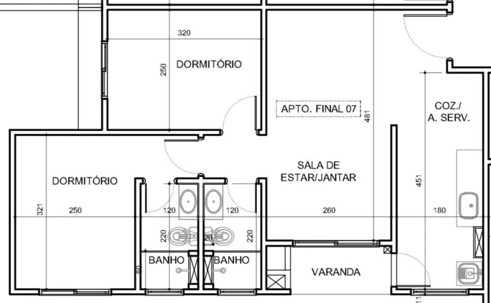 Apartamento, 2 quartos, 53 m² - Foto 16