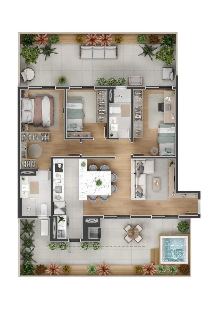 Apartamento, 2 quartos, 67 m² - Foto 10