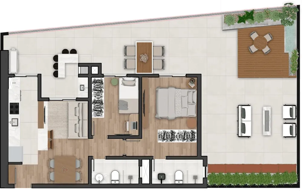 Apartamento, 3 quartos, 70 m² - Foto 15