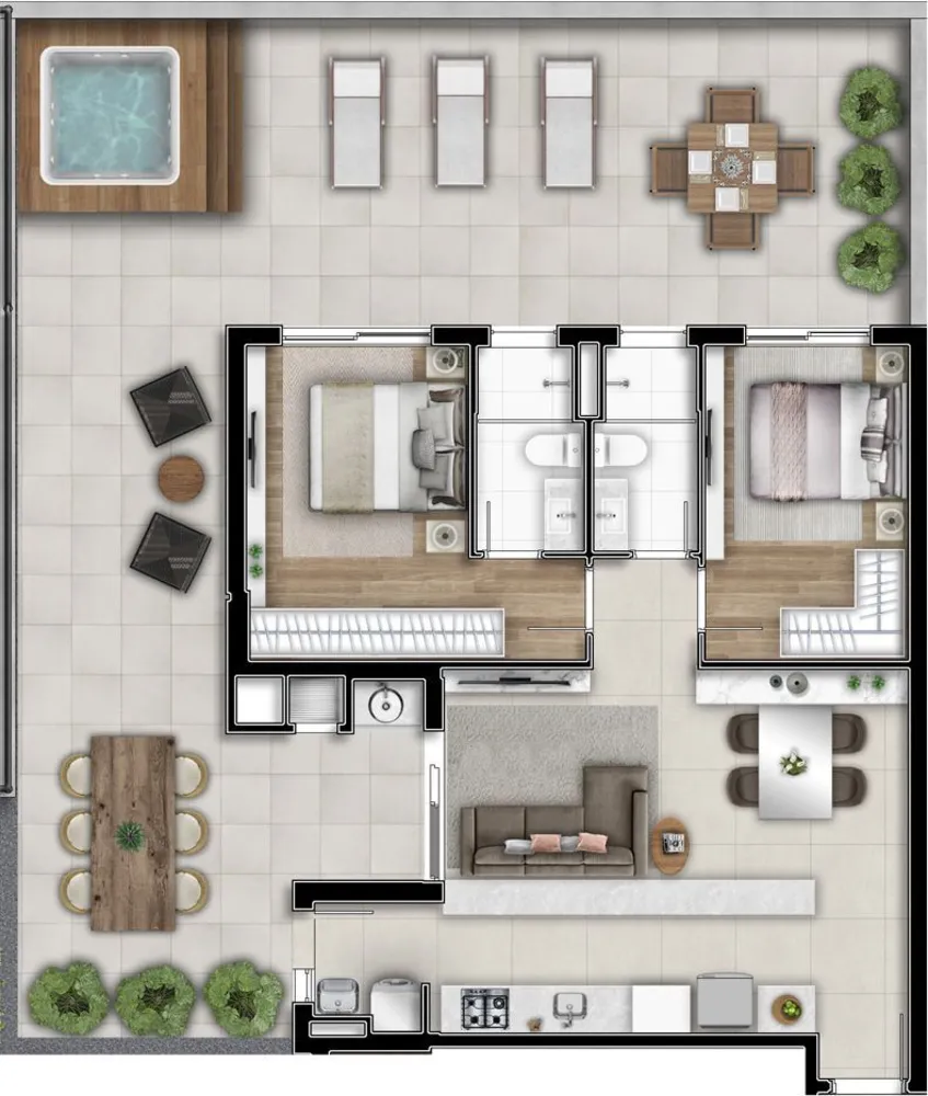 Apartamento, 3 quartos, 88 m² - Foto 8