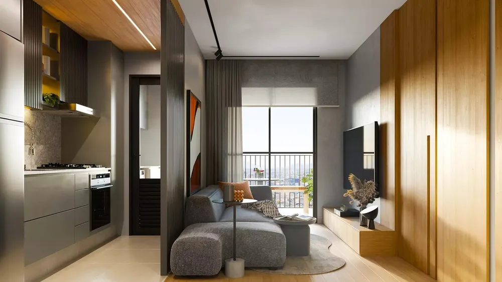 Apartamento, 1 quarto, 30 m² - Foto 2