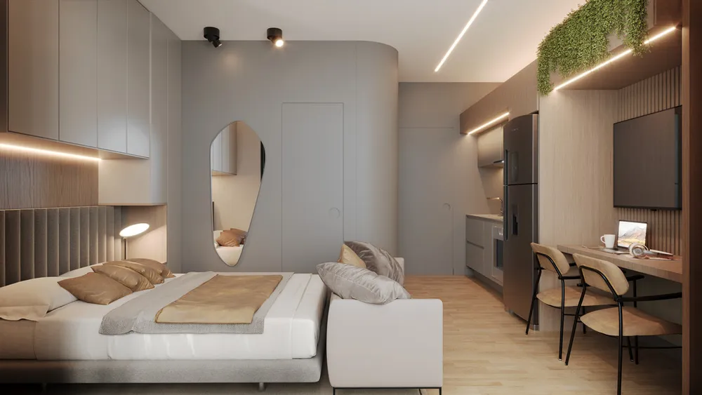 Apartamento, 1 quarto, 30 m² - Foto 2