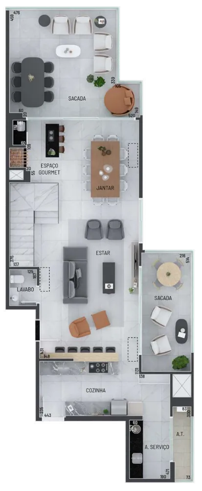 Apartamento, 3 quartos, 135 m² - Foto 14