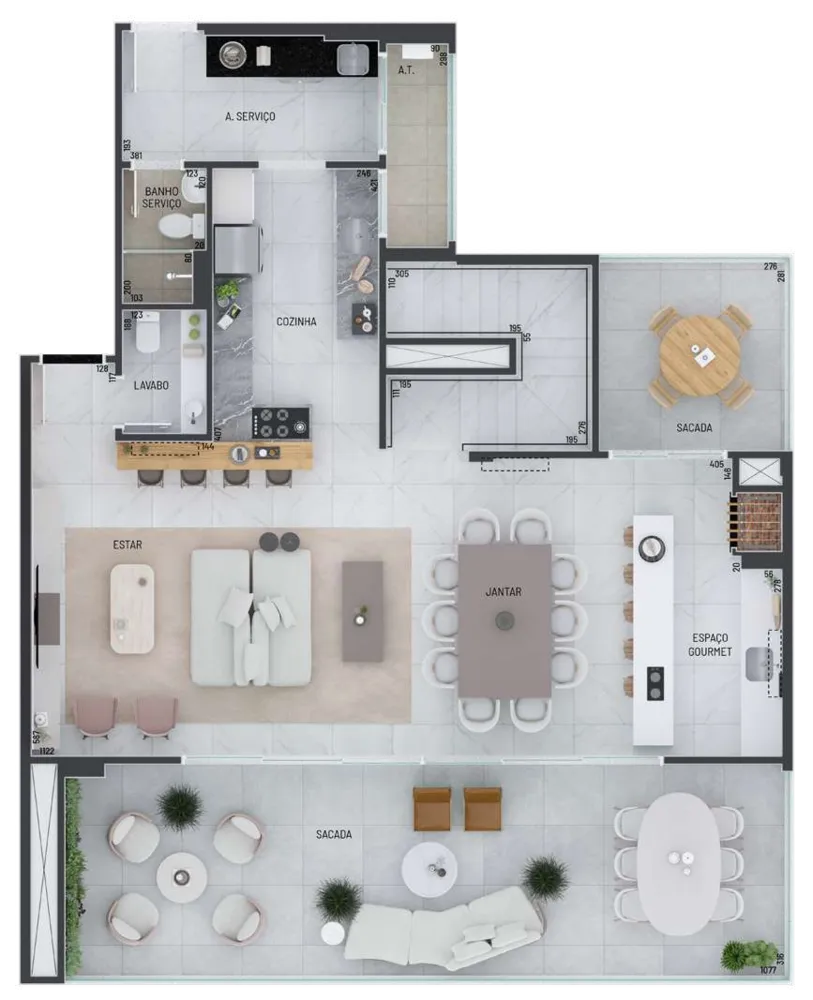 Apartamento, 3 quartos, 135 m² - Foto 15