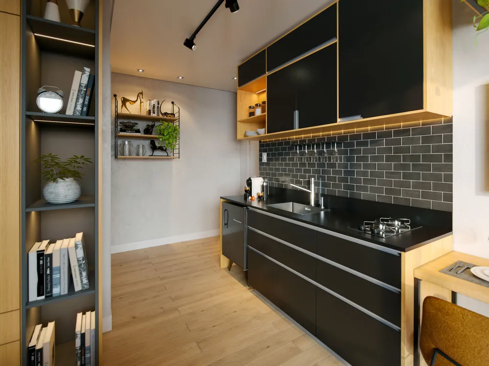 Apartamento, 1 quarto, 22 m² - Foto 3
