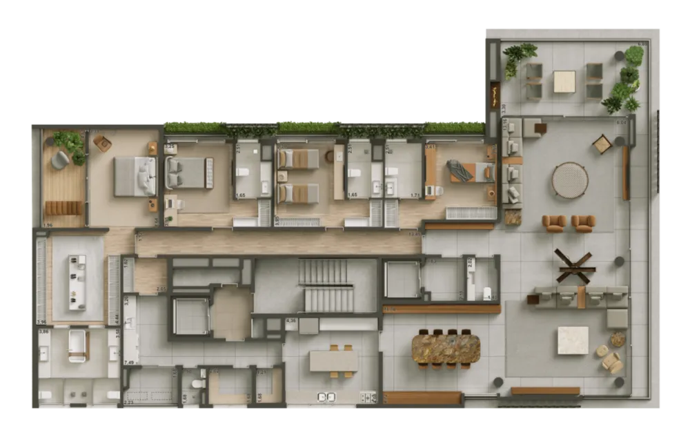 Apartamento, 4 quartos, 398 m² - Foto 9