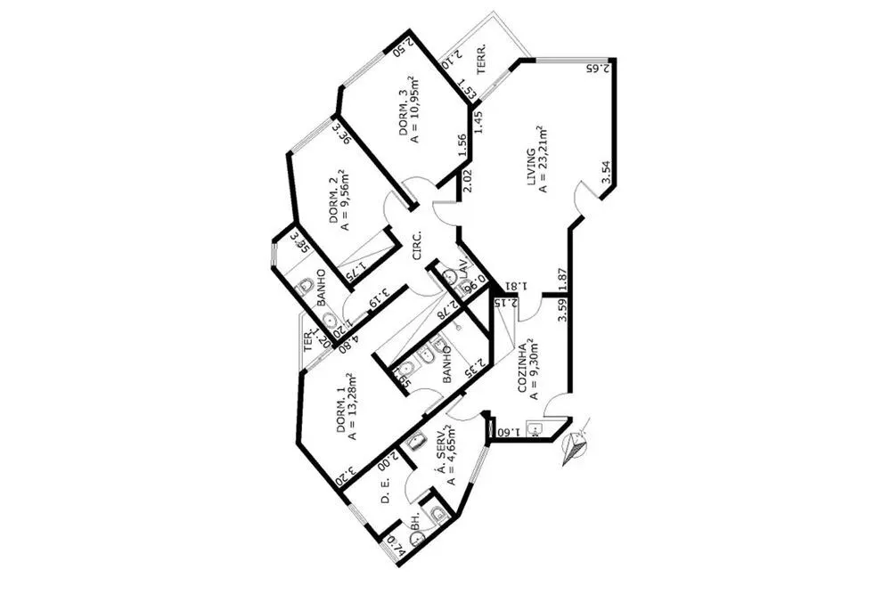 Apartamento, 3 quartos, 96 m² - Foto 11