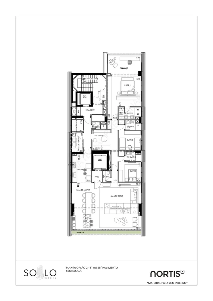 Apartamento, 3 quartos, 239 m² - Foto 9