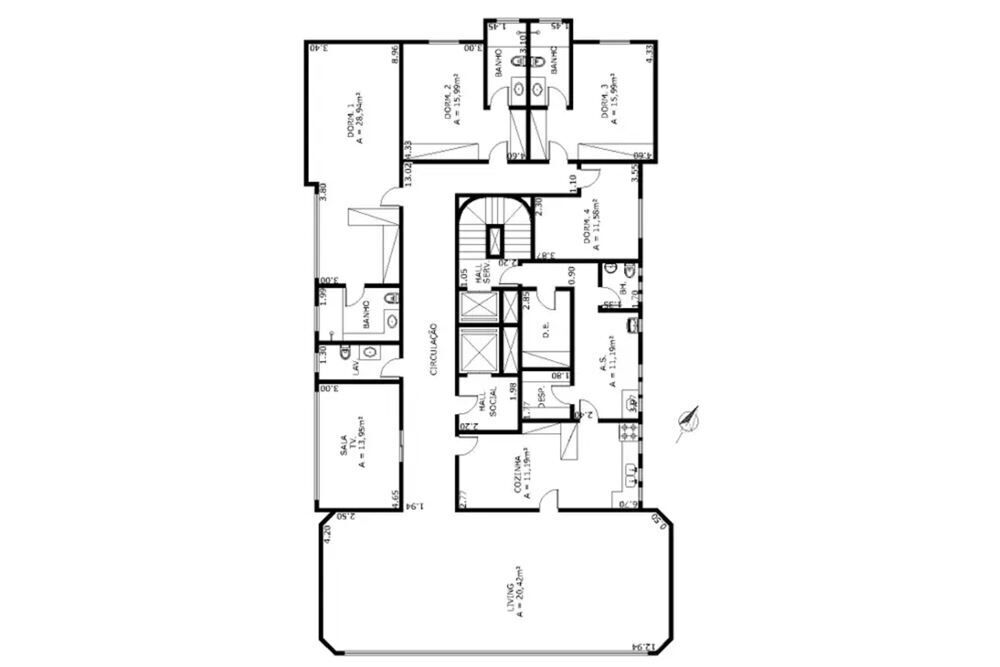 Apartamento, 5 quartos, 296 m² - Foto 2