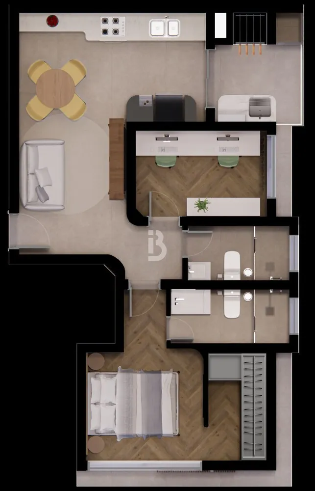 Apartamento, 2 quartos, 53 m² - Foto 11