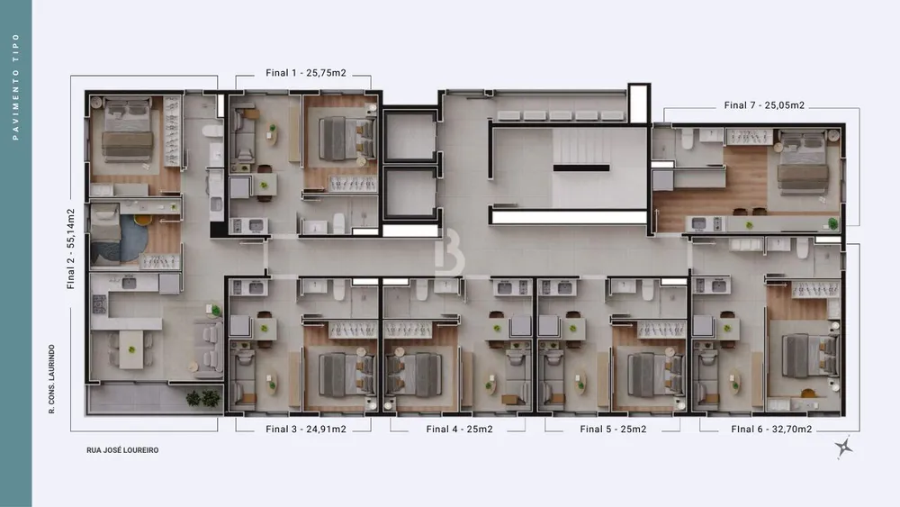 Apartamento, 1 quarto, 25 m² - Foto 11