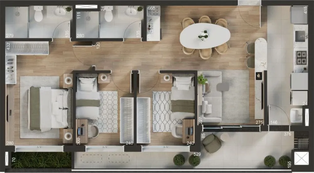 Apartamento, 2 quartos, 72 m² - Foto 16