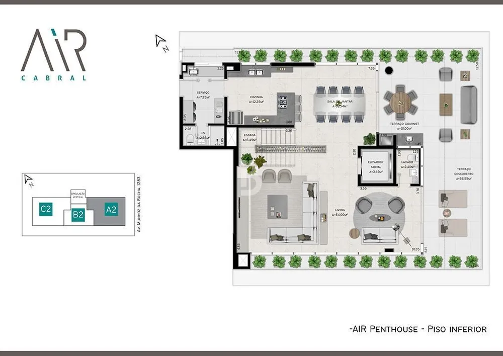 Apartamento, 3 quartos, 202 m² - Foto 3