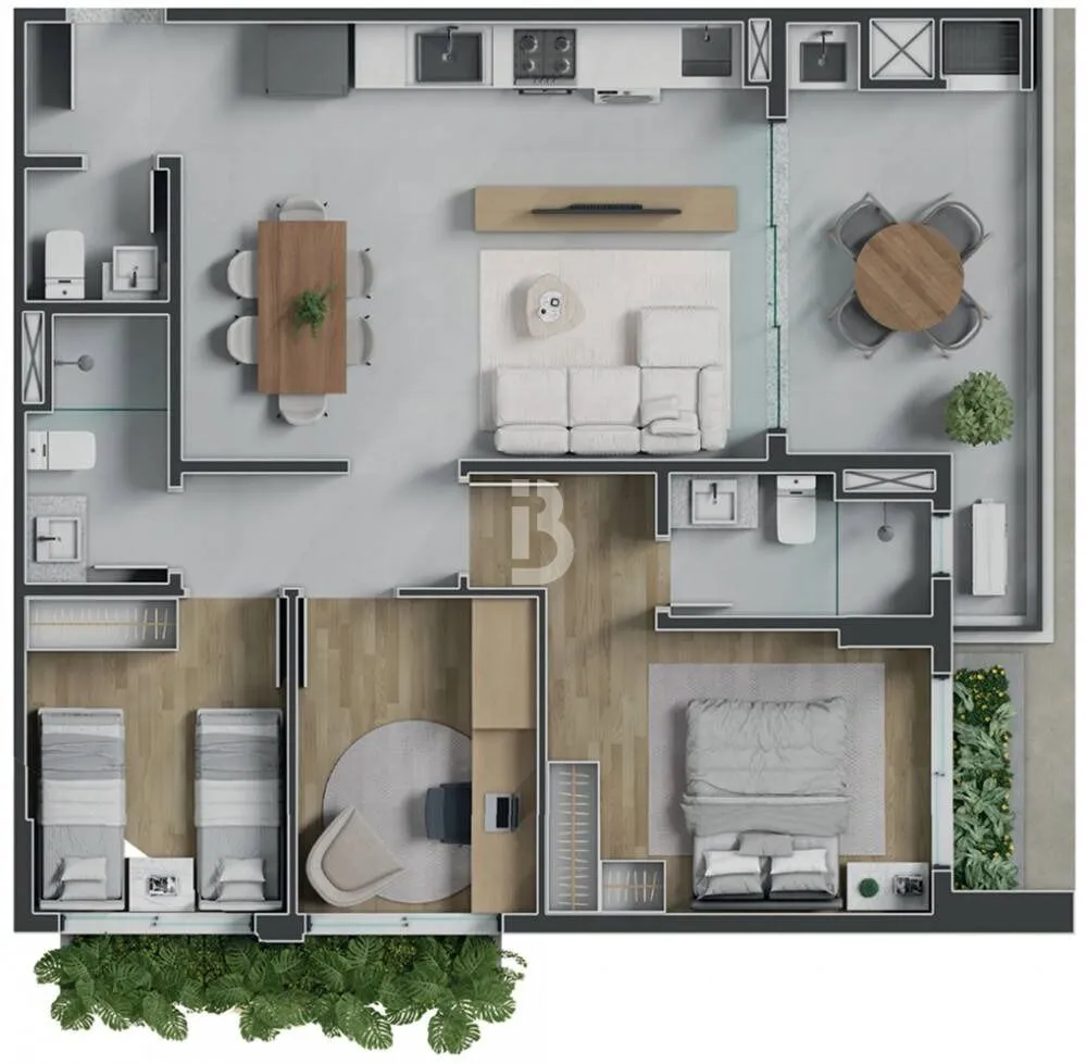 Apartamento, 2 quartos, 72 m² - Foto 16