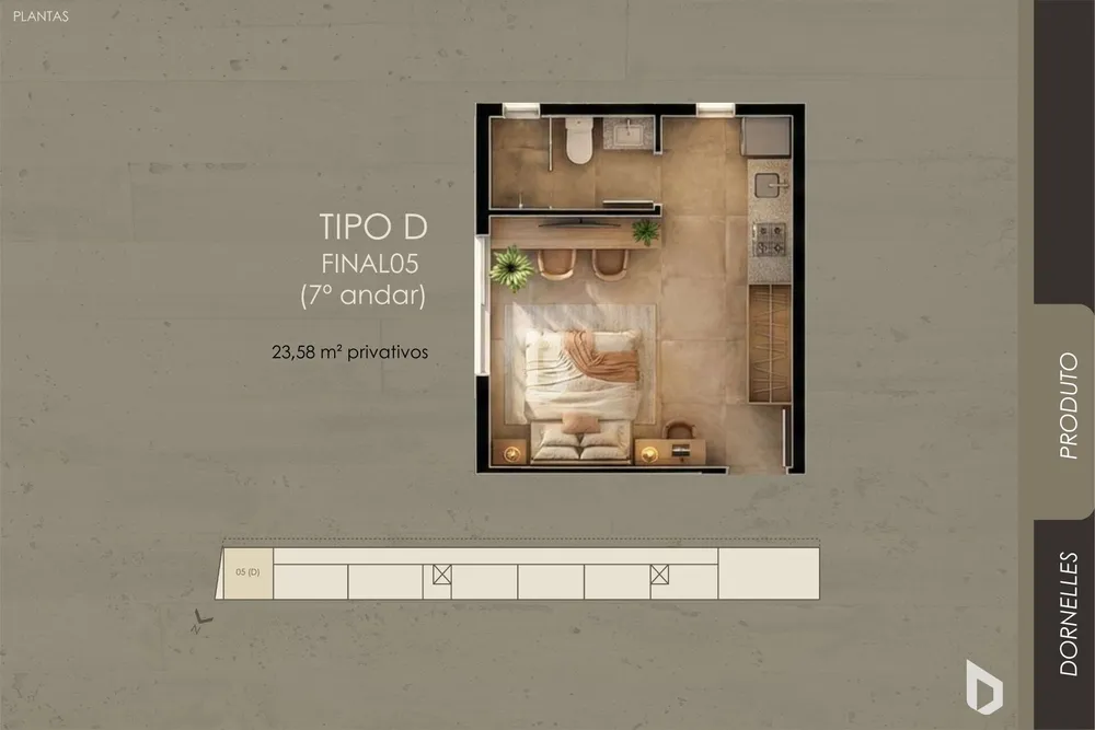 Apartamento, 1 quarto, 20 m² - Foto 11
