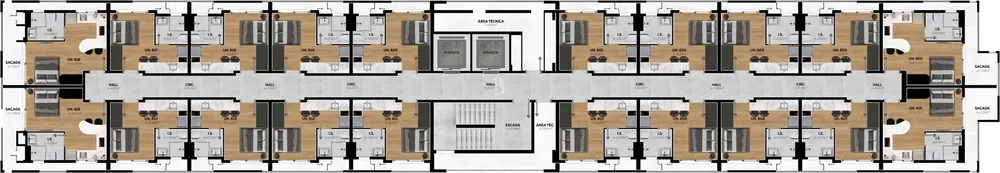 Apartamento, 1 quarto, 20 m² - Foto 11
