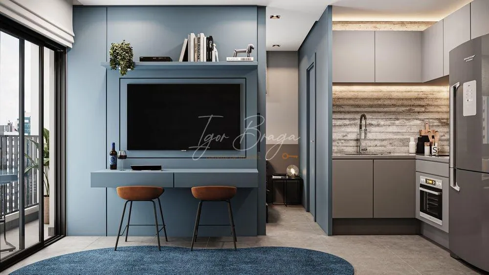 Apartamento, 1 quarto, 23 m² - Foto 1