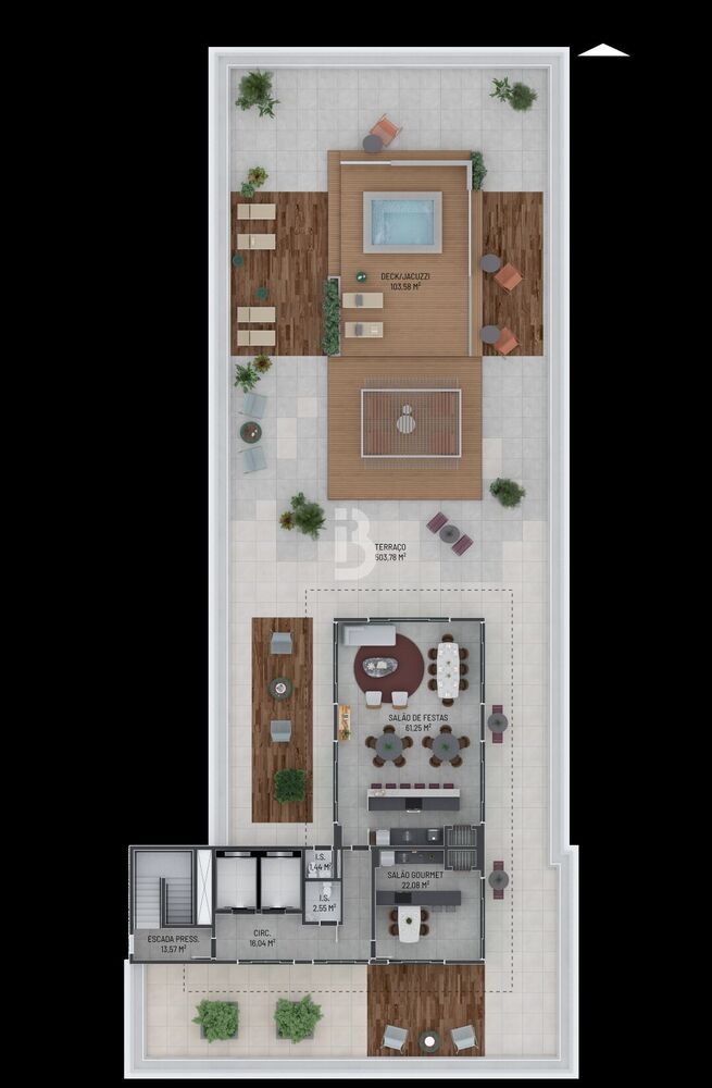 Apartamento, 1 quarto, 30 m² - Foto 23