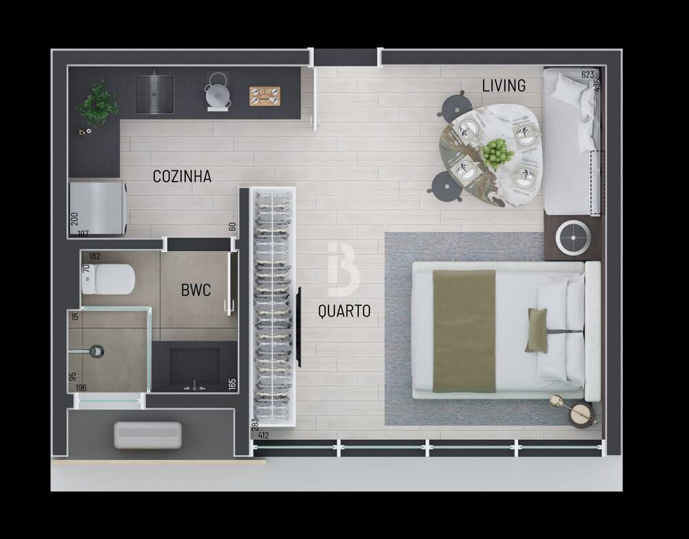 Apartamento, 1 quarto, 30 m² - Foto 11