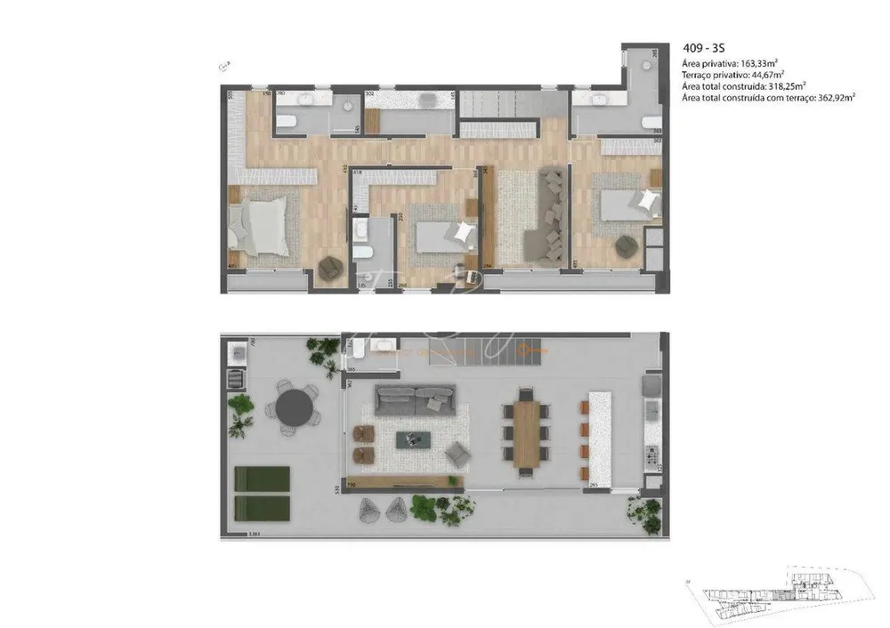Apartamento, 2 quartos, 164 m² - Foto 12