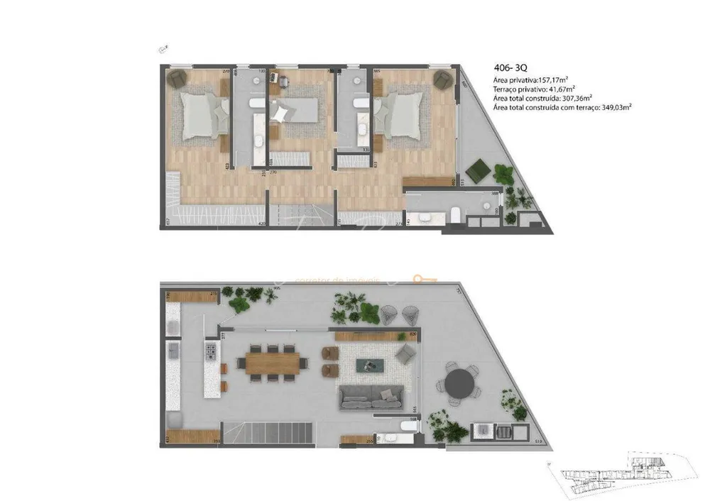 Apartamento, 2 quartos, 164 m² - Foto 11