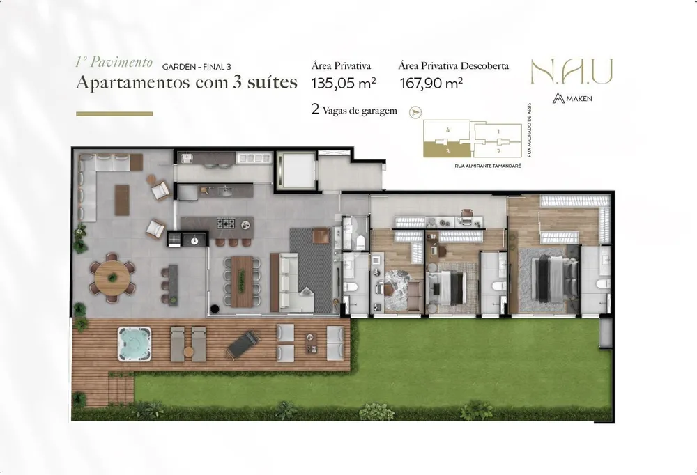 Apartamento, 3 quartos, 146 m² - Foto 4