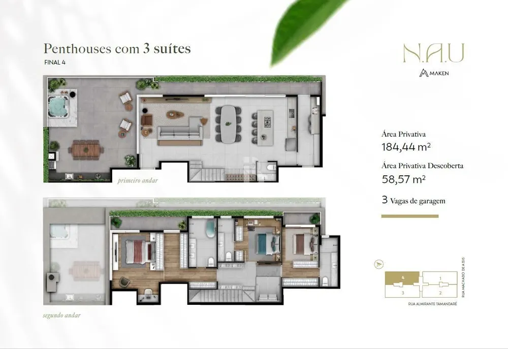 Apartamento, 3 quartos, 146 m² - Foto 1