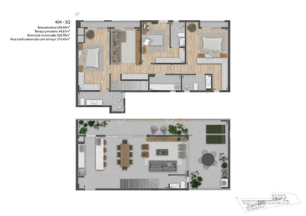 Apartamento, 3 quartos, 262 m² - Foto 7