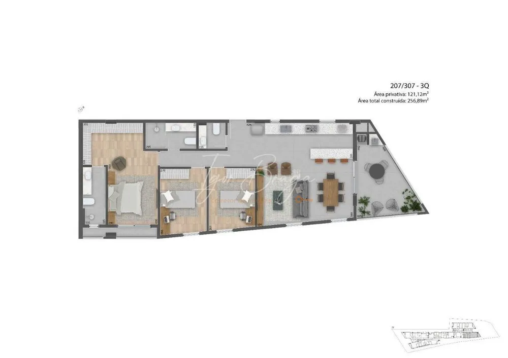 Apartamento, 3 quartos, 262 m² - Foto 5