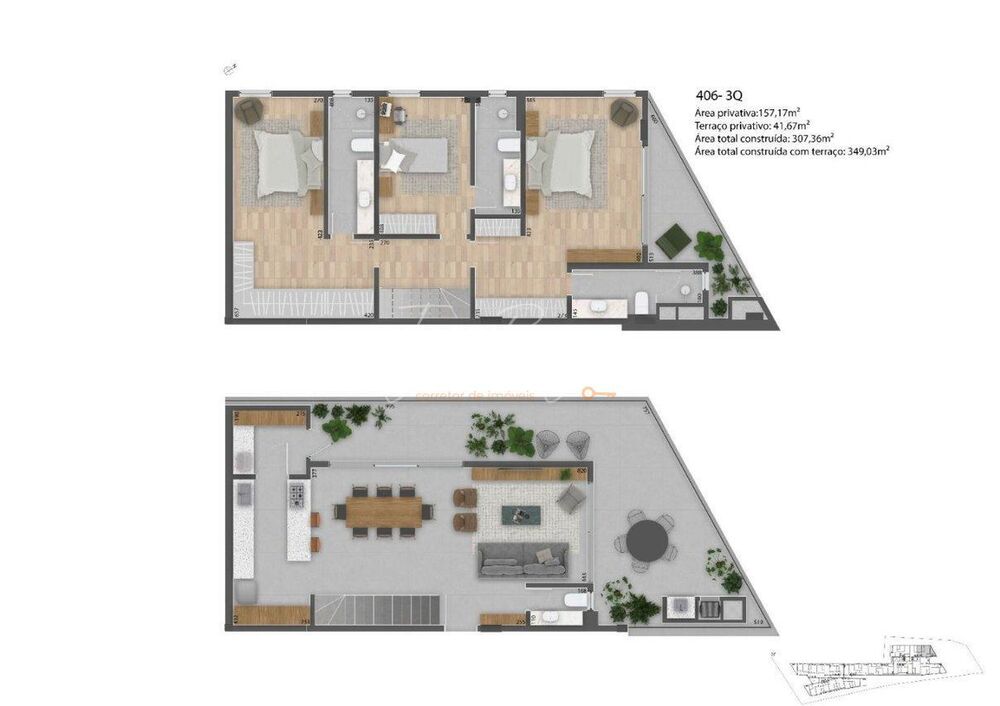 Apartamento, 3 quartos, 262 m² - Foto 4