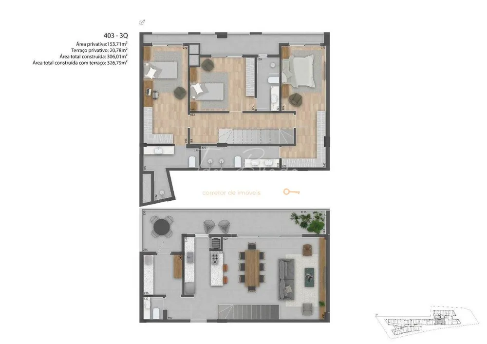 Apartamento, 3 quartos, 262 m² - Foto 16