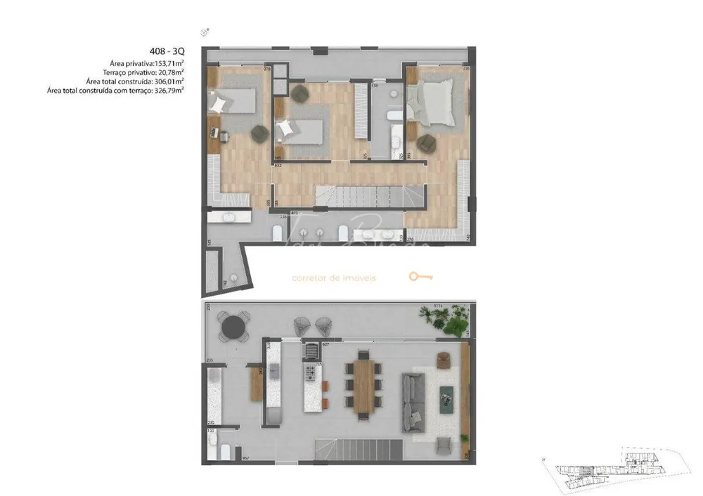 Apartamento, 3 quartos, 262 m² - Foto 14