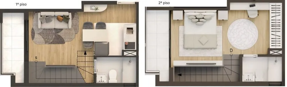 Apartamento, 1 quarto, 20 m² - Foto 16