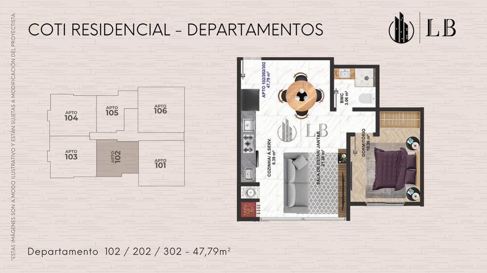 Apartamento, 2 quartos, 67 m² - Foto 22