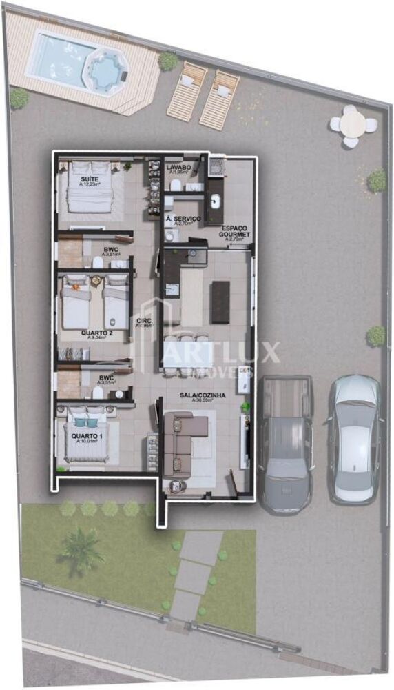 Casa à venda com 3 quartos, 311m² - Foto 4