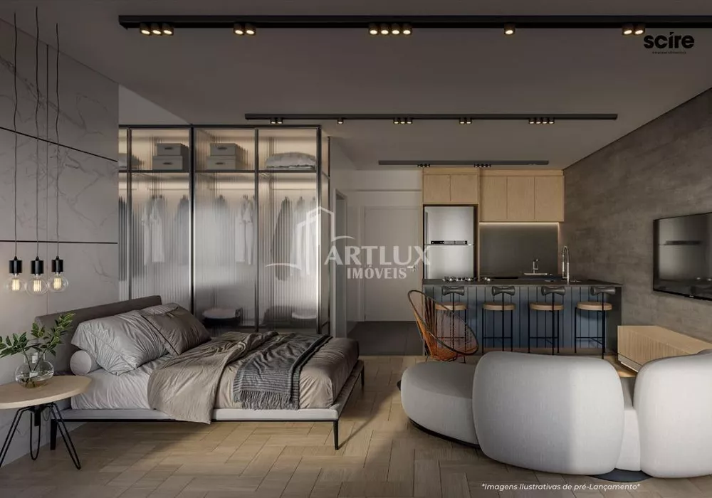 Apartamento, 1 quarto, 33 m² - Foto 3