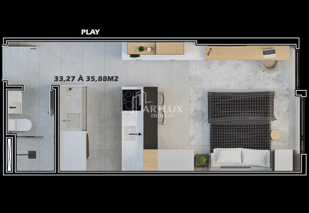 Apartamento, 1 quarto, 52 m² - Foto 21