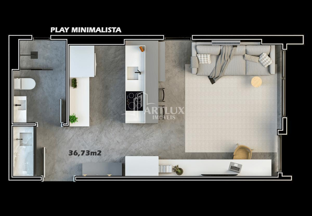 Apartamento, 1 quarto, 52 m² - Foto 43