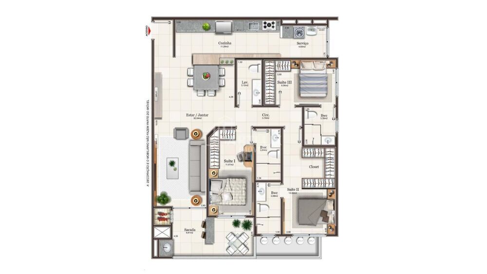 Apartamento, 2 quartos, 89 m² - Foto 27