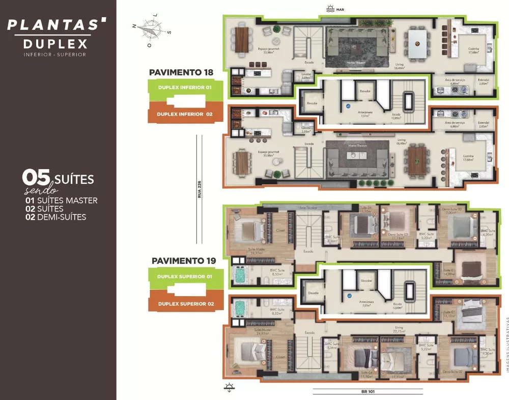 Apartamento, 4 quartos, 140 m² - Foto 6