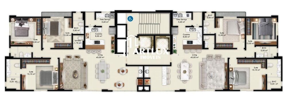 Apartamento, 3 quartos, 123 m² - Foto 9