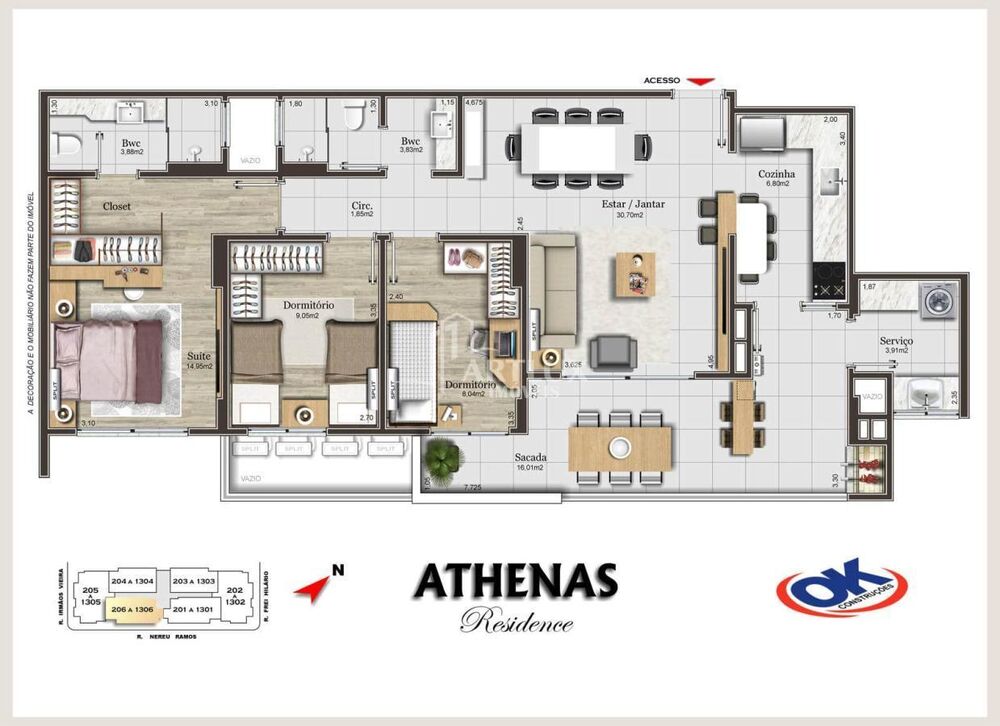 Apartamento, 2 quartos, 104 m² - Foto 27