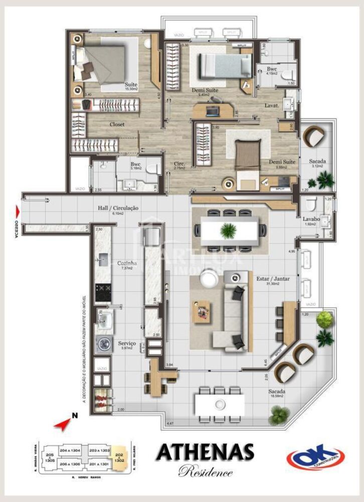 Apartamento, 2 quartos, 104 m² - Foto 29